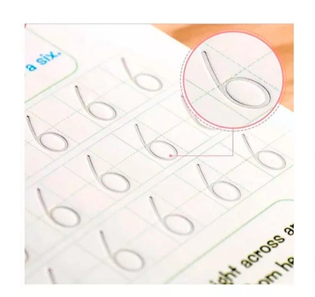 KIT DE 4 CUADERNOS CALIGRAFÍA MONTESSORI